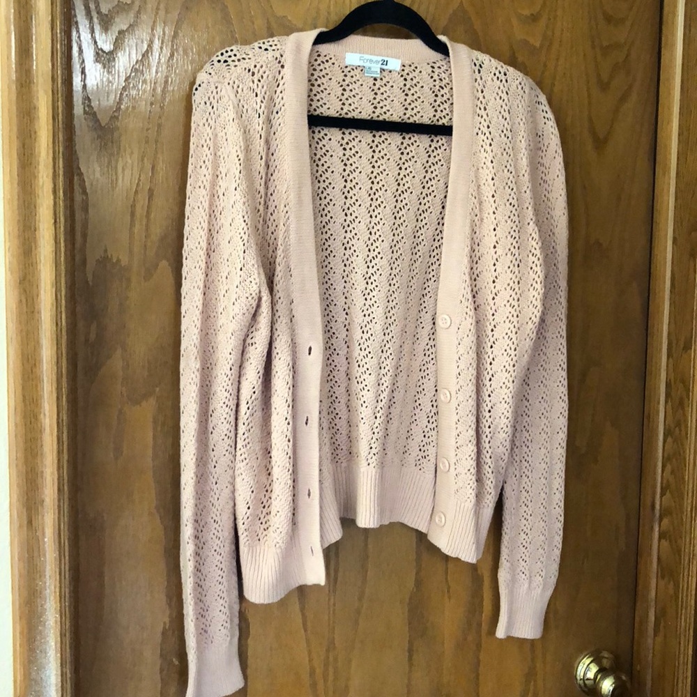 Knit cardigan